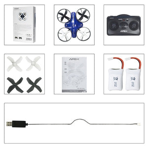 Headless Mode Mini Drone with 2.4 G RC Quadcopter remote control aircraft Drone Toy For Kids