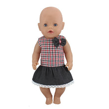 Load image into Gallery viewer, Doll Dress Fit For 43cm Baby Born Zapf Doll and 17inch Doll Accessories