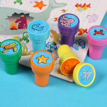 Load image into Gallery viewer, Children DIY Stamp Toy Cartoon Princess Self-ink Stamps