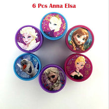 Load image into Gallery viewer, Children DIY Stamp Toy Cartoon Princess Self-ink Stamps