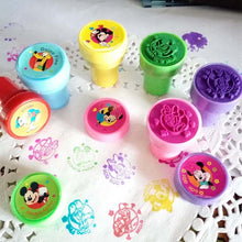 Load image into Gallery viewer, Children DIY Stamp Toy Cartoon Princess Self-ink Stamps