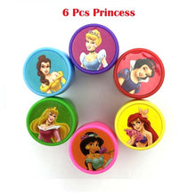 Load image into Gallery viewer, Children DIY Stamp Toy Cartoon Princess Self-ink Stamps