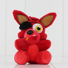 Load image into Gallery viewer, 13-18cm Plush Toys - Foxy Mangle Freddy Fazbear Bear Rabbit Chicken Stuffed Pendant Doll with Gift Bag