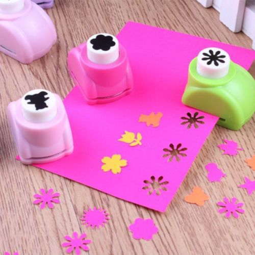 1 pc Mini Printing Paper Hand Shaper Scrapbook Tags Cards Craft DIY Punch Cutter Tool 16 Styles