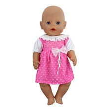 Load image into Gallery viewer, Doll Dress Fit For 43cm Baby Born Zapf Doll and 17inch Doll Accessories