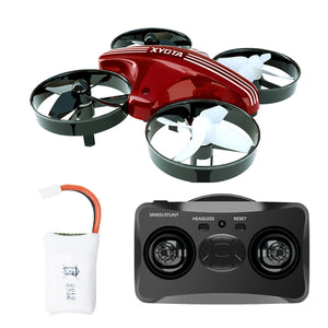 Mini Drone Quadcopter Remote Control RC Drone Helicopter 2.4G 6 Axis Gyro Micro with Headless Mode Hold Altitude