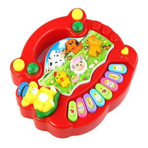 Baby Kid Animal Farm Piano Music Toy