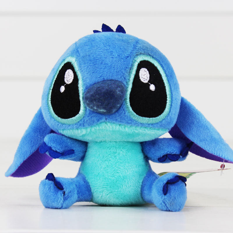 10cm Super Lilo and Stitch keychain pendant Plush Toy