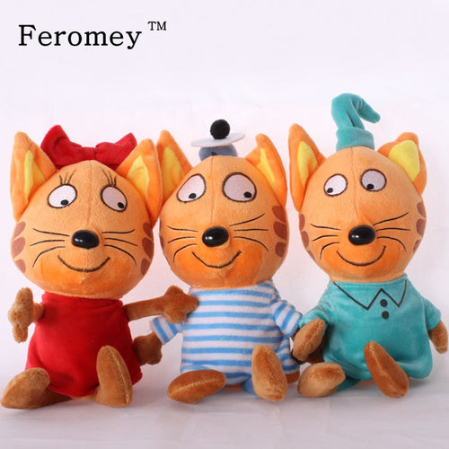 Three Kittens Plush Toy