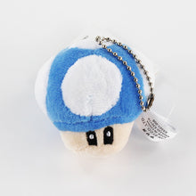 Load image into Gallery viewer, 10 Styles 6cm Super Mario Plush Keychain Toad Mushroom