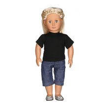 Load image into Gallery viewer, Casual T-shirt Jeans Outfit For 18 inch Girl Doll