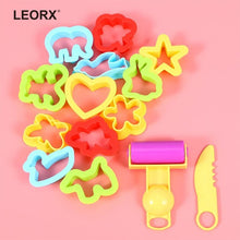 Load image into Gallery viewer, Kids Plastic Plasticine Mould Tools DIY Children Clay Cutters Moulds