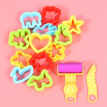 Load image into Gallery viewer, Kids Plastic Plasticine Mould Tools DIY Children Clay Cutters Moulds