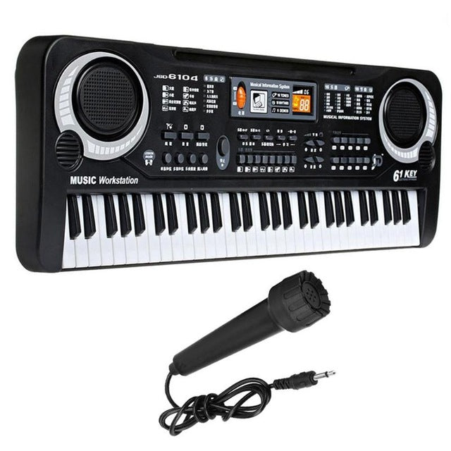 Multi-function 61 Keys Keyboard Electronic Organ with Microphone