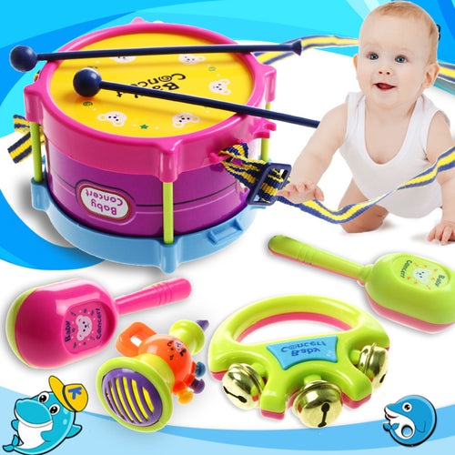 5PCS Baby Drum Set Musical Instruments