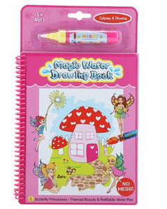 Magic Water Drawing & Coloring Book Doodle with Magic Pen