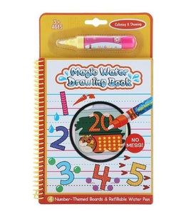 Magic Water Drawing & Coloring Book Doodle with Magic Pen