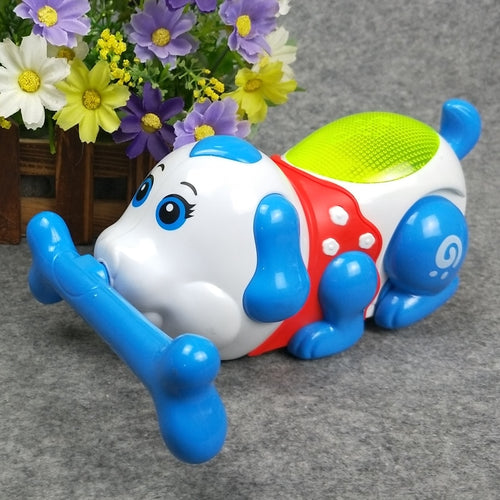 Dance Robot Dog Electronic Walking Toys With Music Light