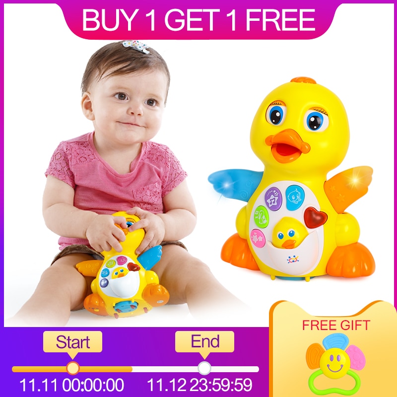 Dancing Duck Battery Operated Toy Figure Action