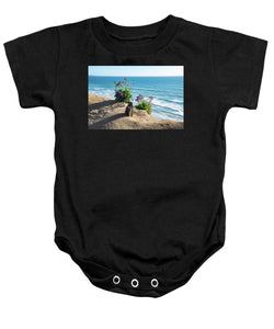 Shadows On The Sand - Baby Onesie