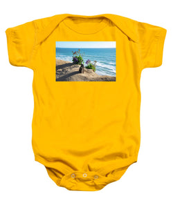 Shadows On The Sand - Baby Onesie