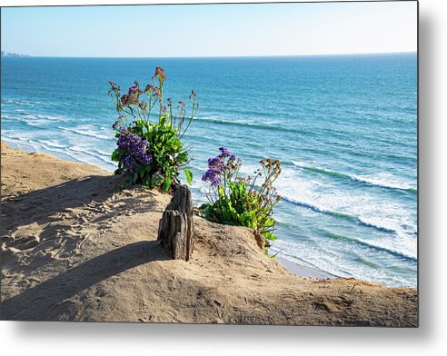 Shadows On The Sand - Metal Print