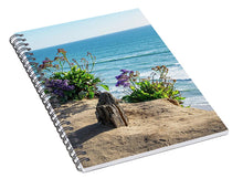 Load image into Gallery viewer, Shadows On The Sand - Spiral Notebook