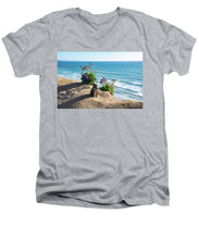 Load image into Gallery viewer, Shadows On The Sand - Men&#39;s V-Neck T-Shirt