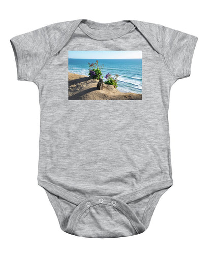 Shadows On The Sand - Baby Onesie