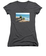 Load image into Gallery viewer, Shadows On The Sand - Women&#39;s V-Neck