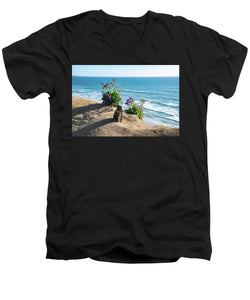 Shadows On The Sand - Men's V-Neck T-Shirt