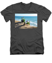 Load image into Gallery viewer, Shadows On The Sand - Men&#39;s V-Neck T-Shirt