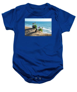 Shadows On The Sand - Baby Onesie