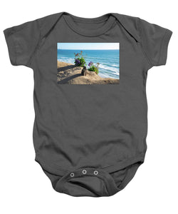 Shadows On The Sand - Baby Onesie