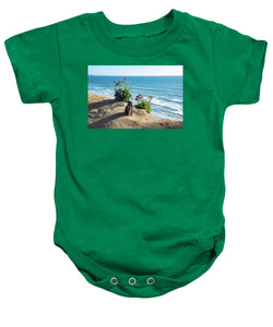 Shadows On The Sand - Baby Onesie